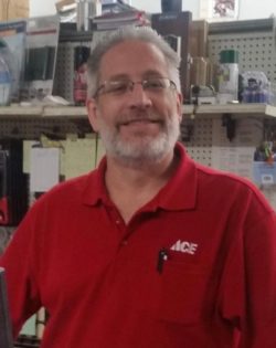 Peter Torney, general manager of our Bibens Ace hardware store in Springfield, VT